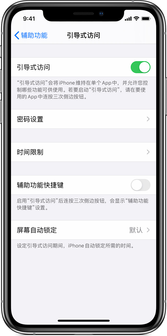 黑河苹果手机维修分享如何在 iPhone 上退出引导式访问 