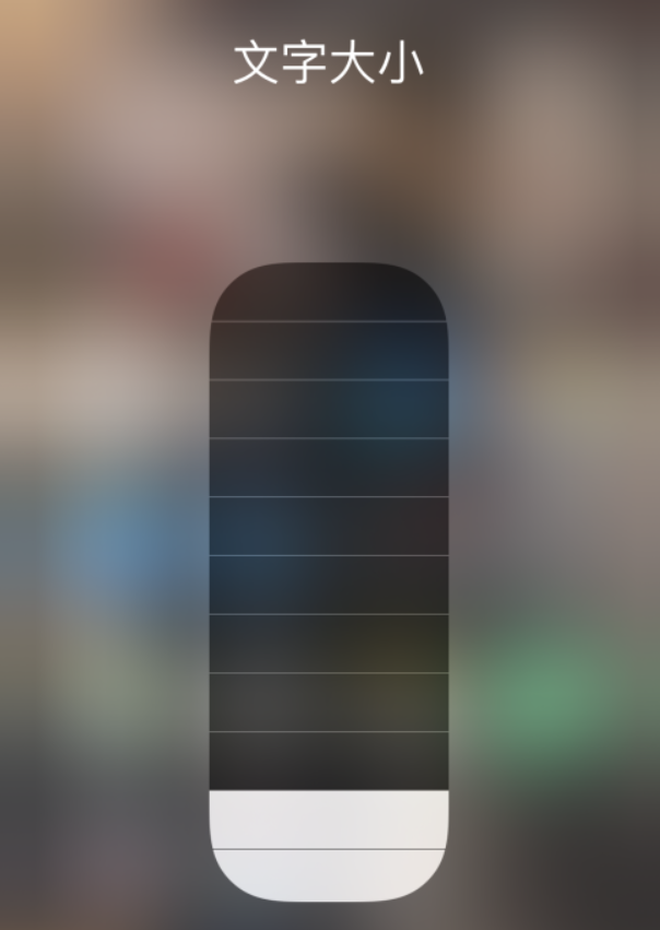 黑河苹果手机维修分享小技巧：在 iPhone 控制中心快速调节字体大小 