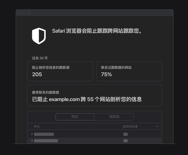 黑河苹果手机维修分享如何在 Safari 浏览器中查看和打开隐私报告 